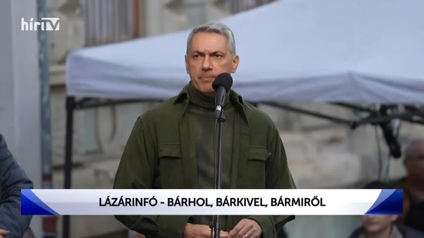 Lázárinfó - Bárhol, bárkivel, bármiről - Nagykanizsa