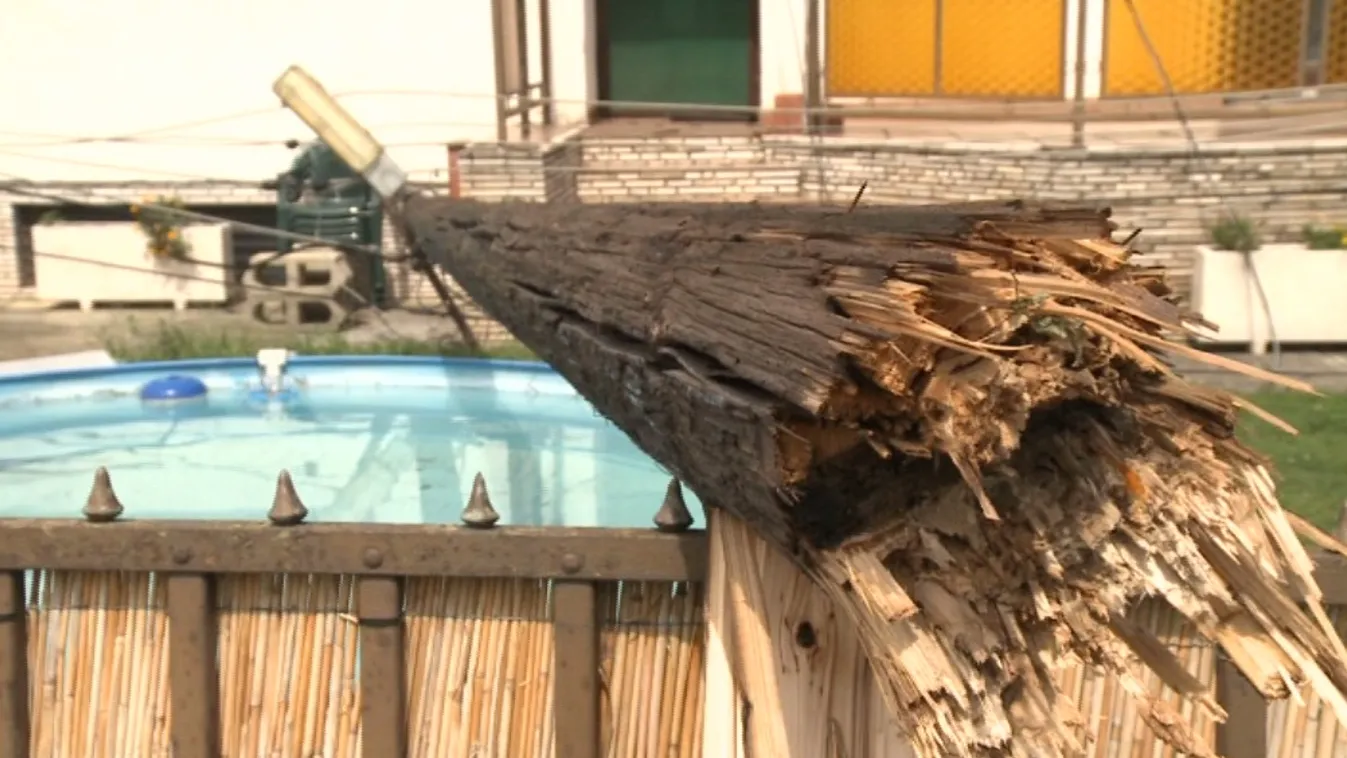 Vihar után: még küzd az áramszolgáltató