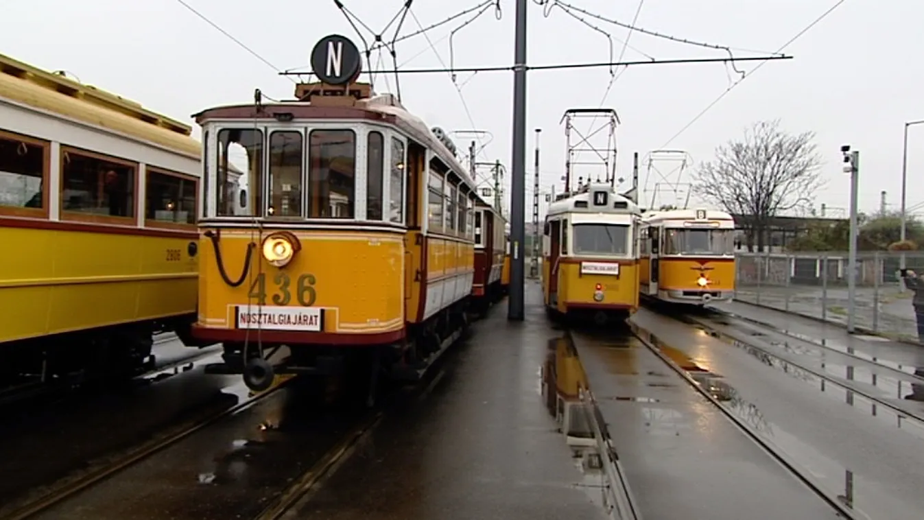 Nosztalgiavillamosokkal zárult a BKV 50. születésnapja