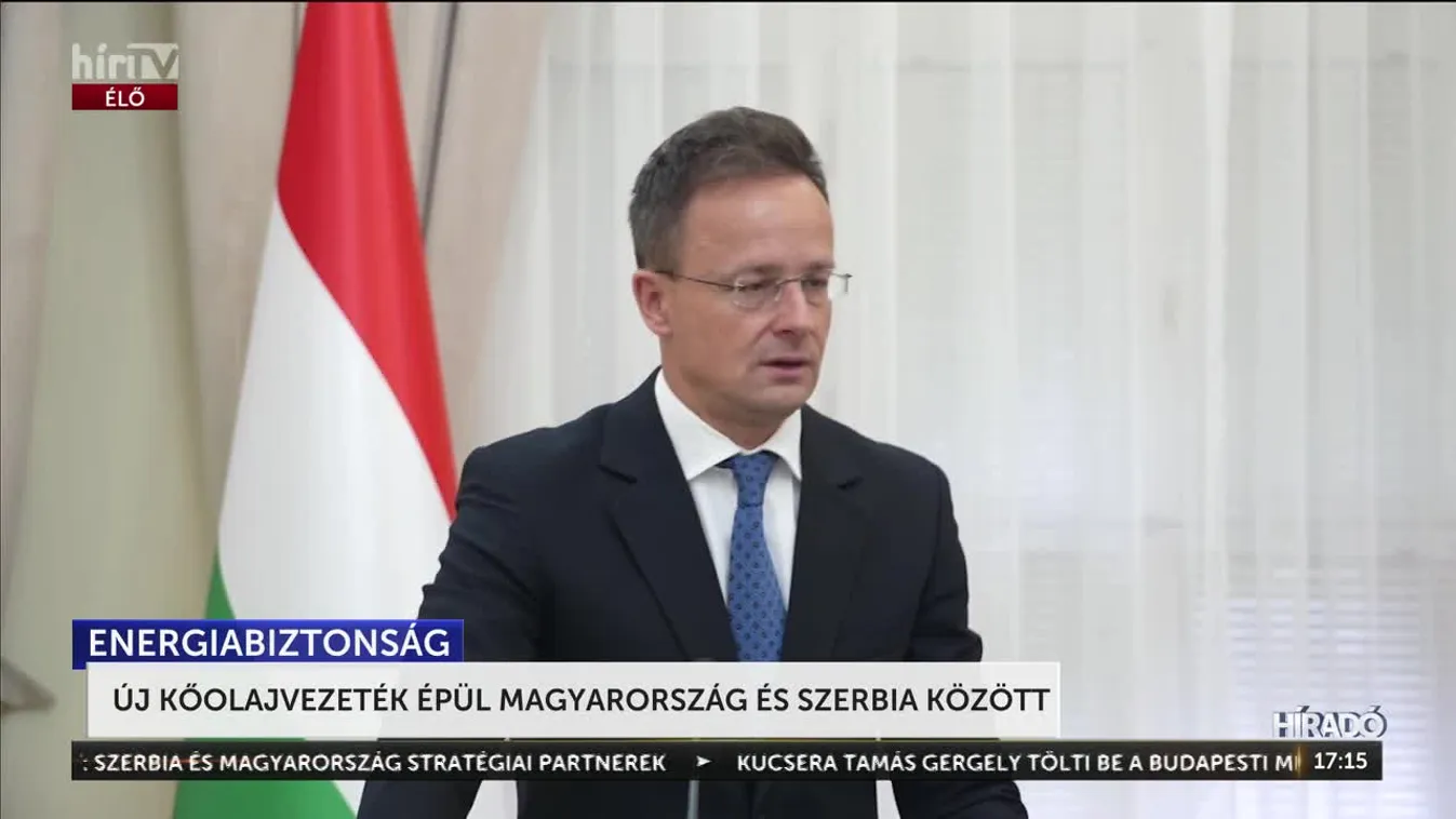 Szijjártó Péter: Új kőolajvezeték épülhet Magyarország és Szerbia között + videó