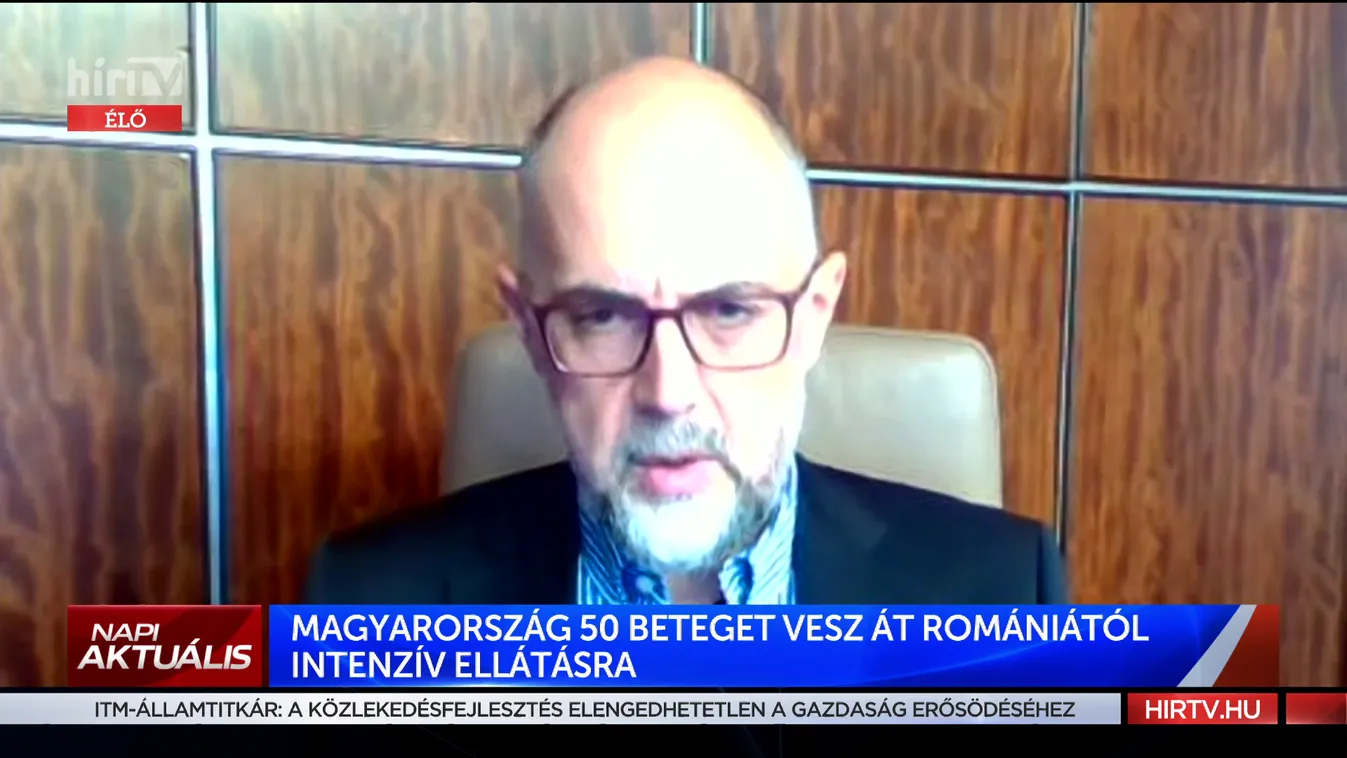 Magyarország 50 beteget vesz át Romániától intenzív ellátásra