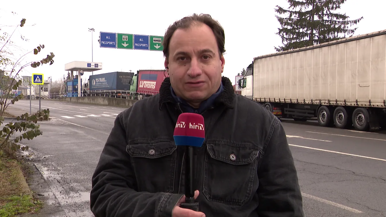 Forgalomlassítással tiltakoznak a nemzetközi fuvarozók a záhonyi határátkelőnél az ukrán kivételezés miatt + videó