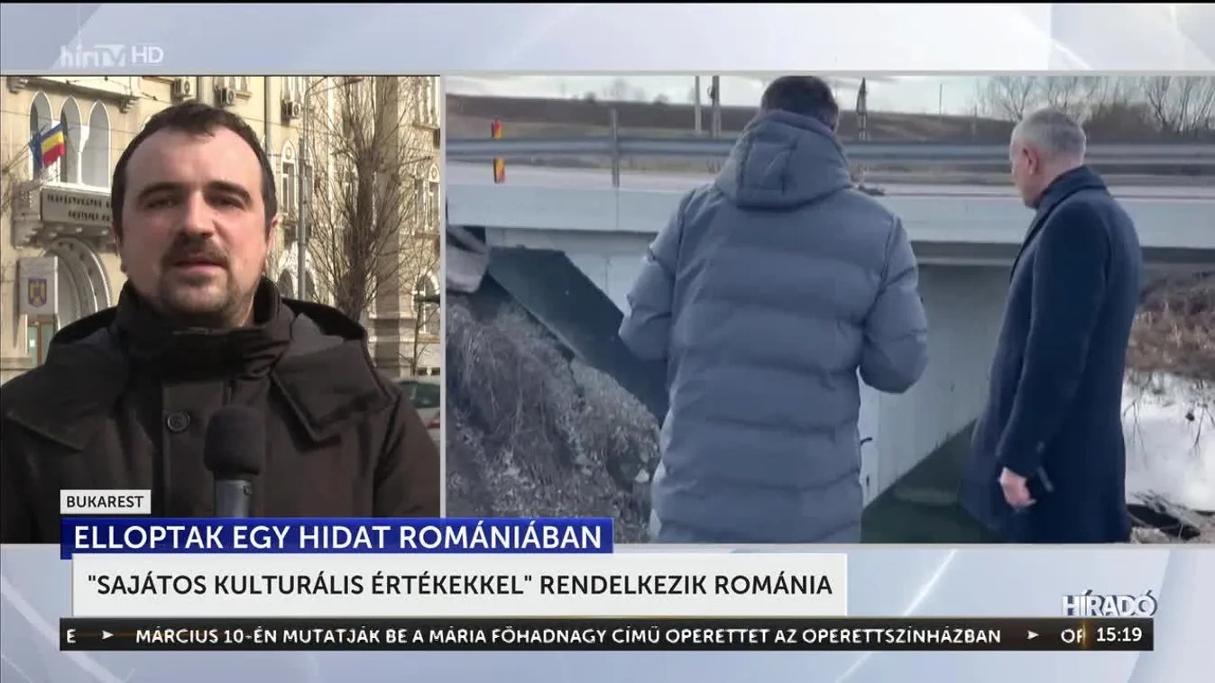 Elloptak egy hidat Romániában