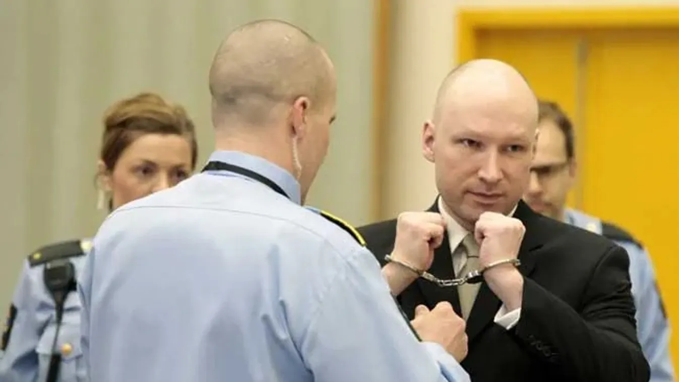 A norvég államot pereli a tömeggyilkos Breivik, mert szerinte rossz körülmények között él