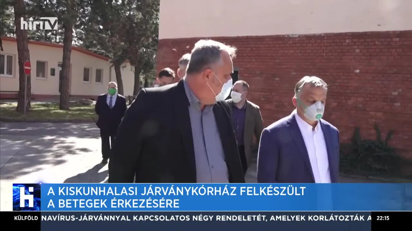 A kiskunhalasi járványkórház felkészült a betegek érkezésére