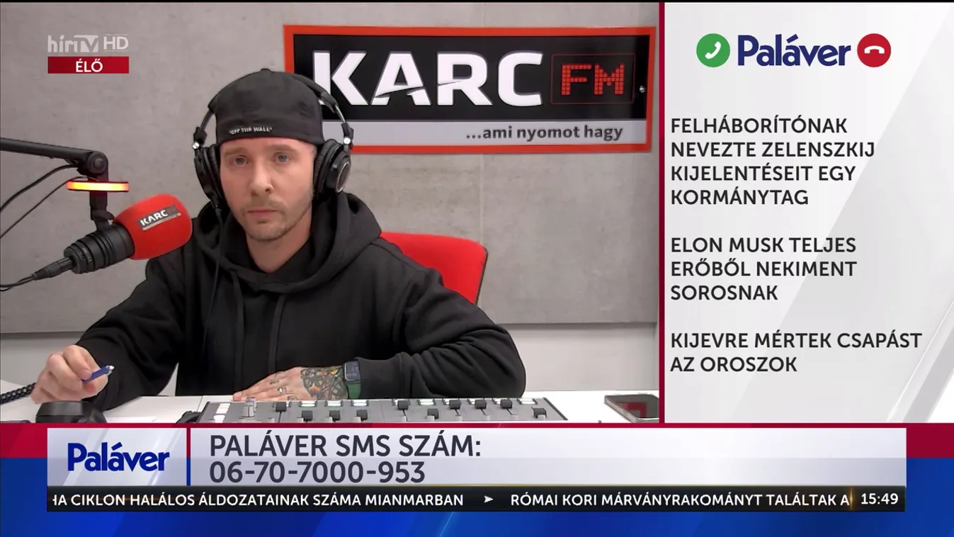 Paláver: Felháborítónak nevezte Zelenszkij kijelentéseit egy kormánytag