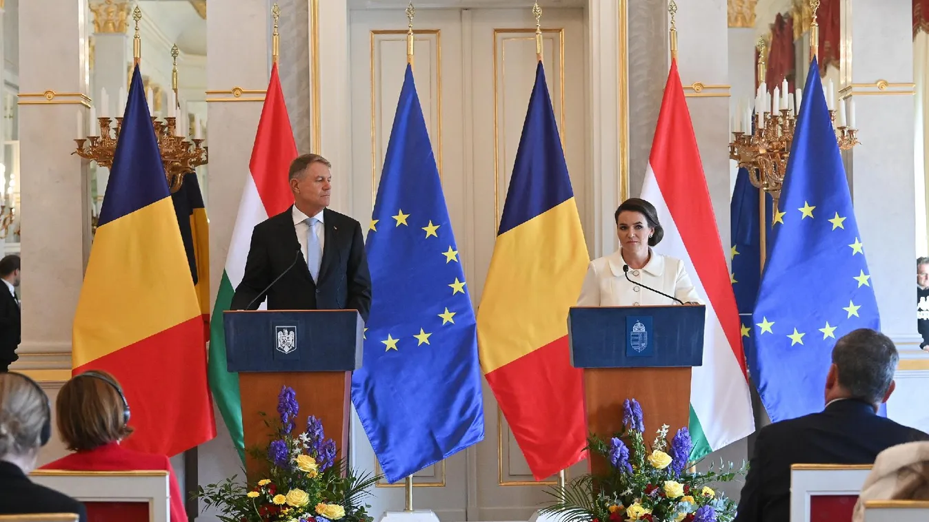 Novák Katalin a román elnökkel tárgyalt