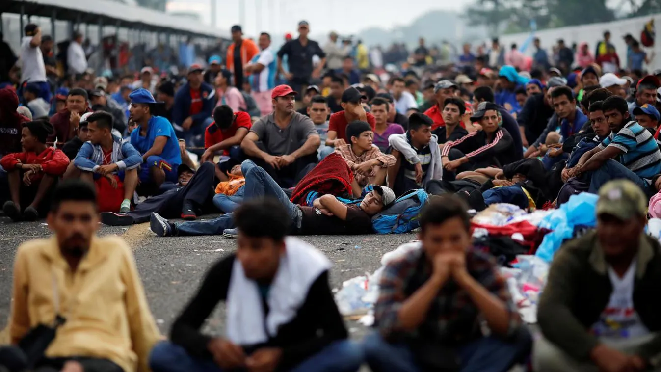 A menekültkaraván nem kér a mexikói elnök javaslatából
