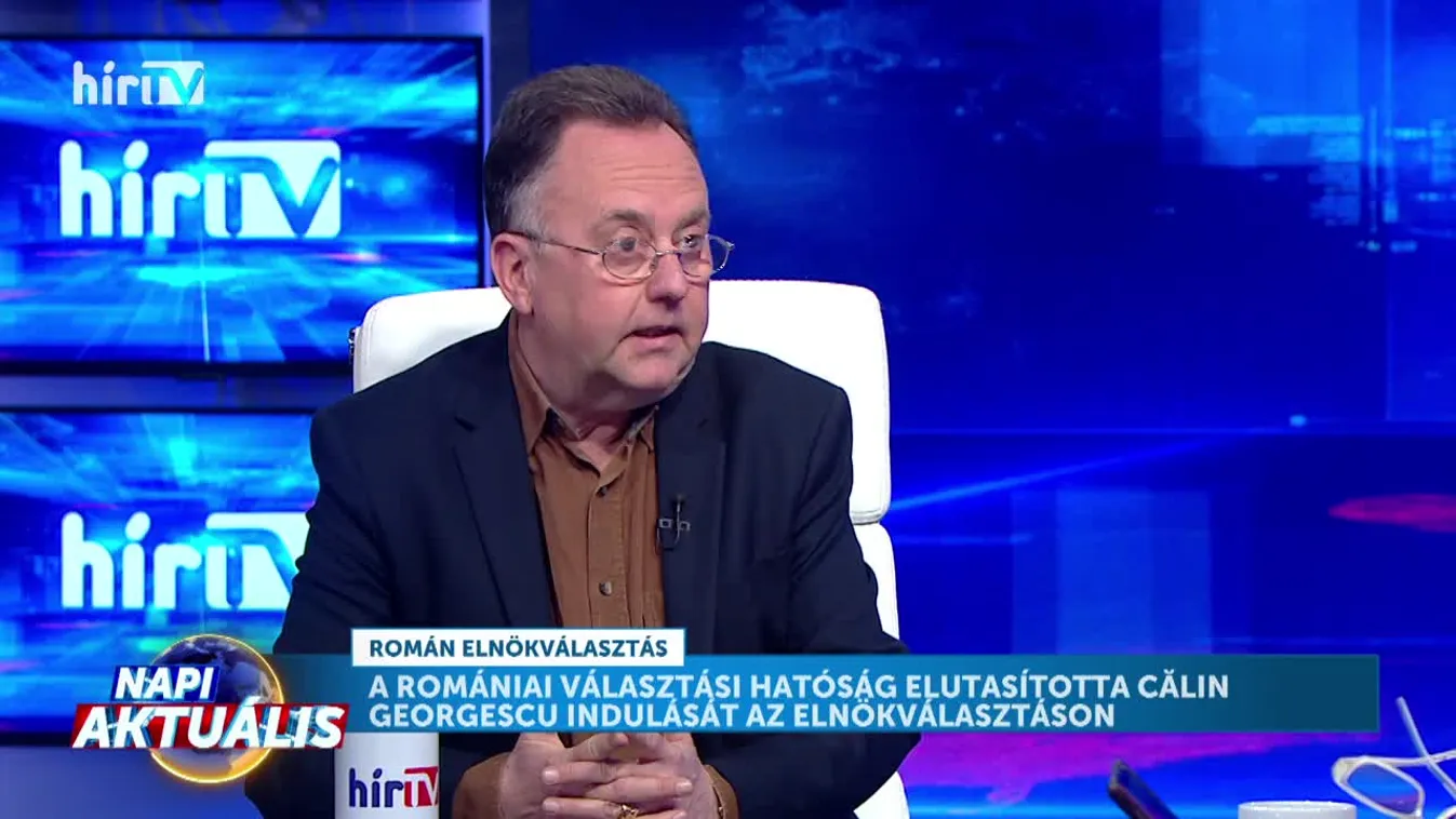 Napi aktuális - Pataky István: A romániai választási hatóság elutasította Călin Georgescu indulását az elnökválasztáson + videó