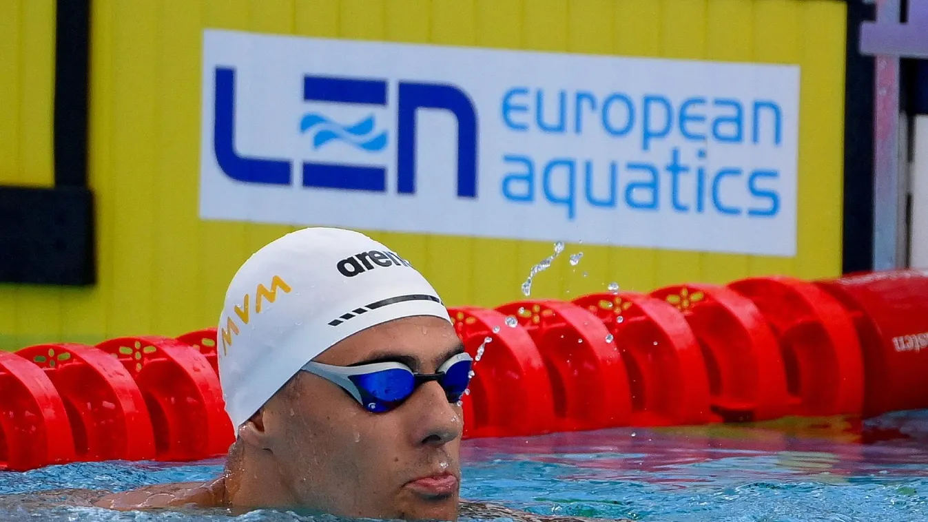 Kovács Benedek Eb-ezüstérmes 200 méter háton