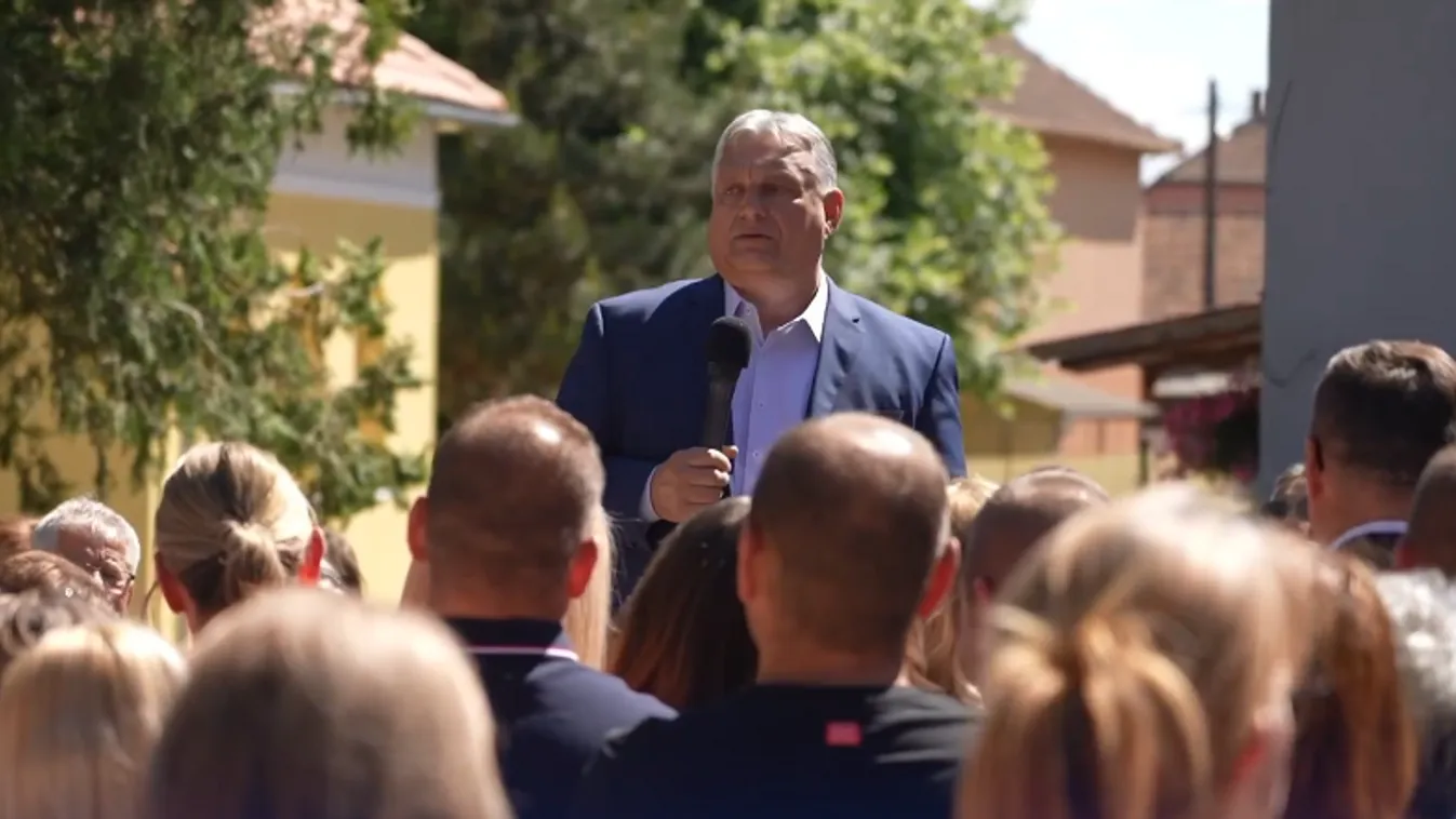 Orbán Viktor: Tiszaladány is a béke pártján! + videó