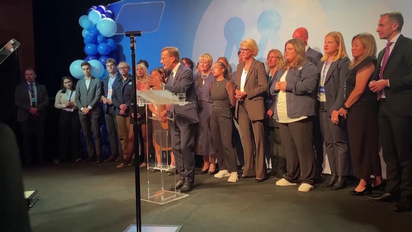 A svéd kormányfő ma mutatja be kormányát