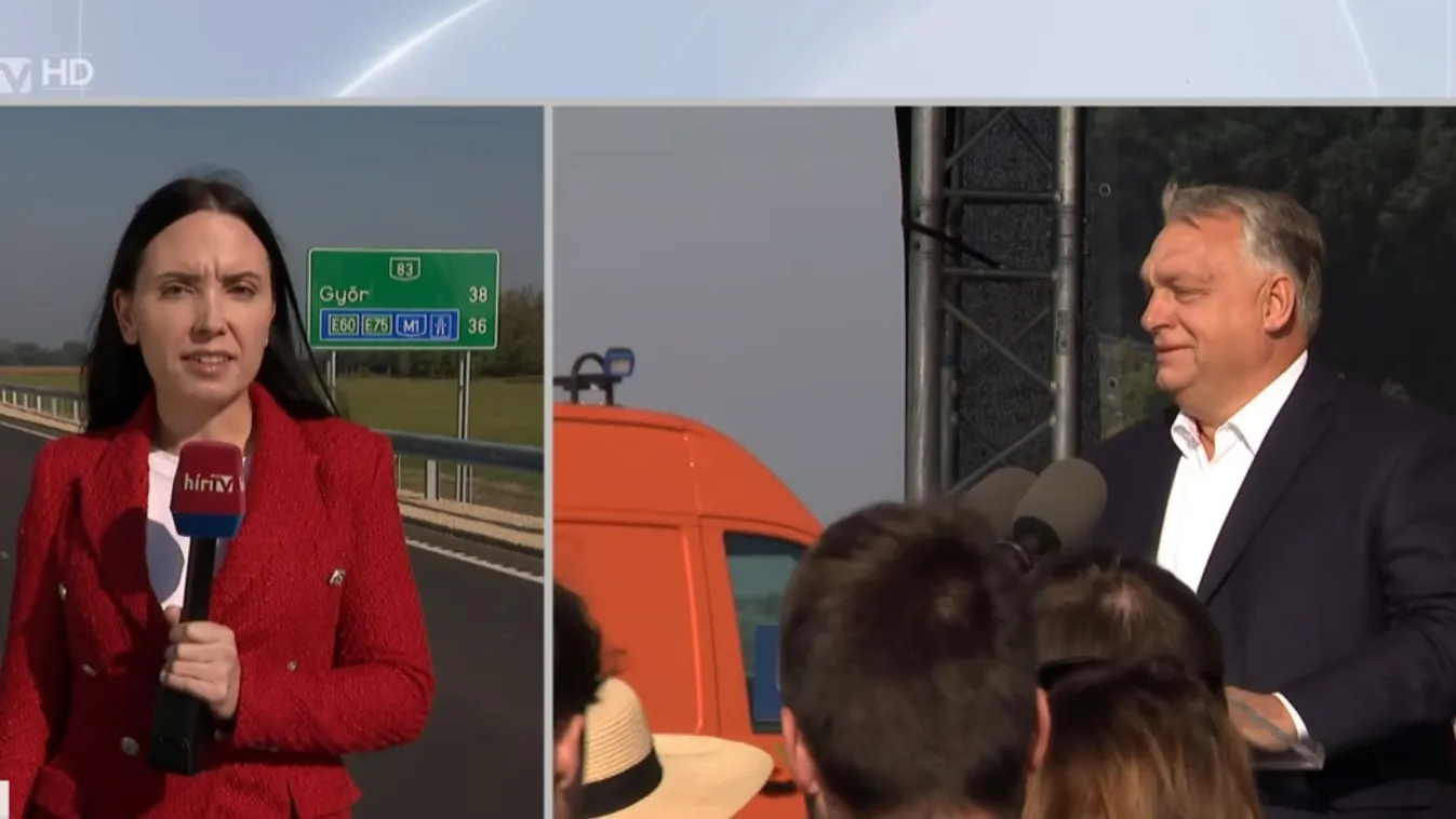 Átadták a kétszer két sávos 83-as utat Győr és Pápa között