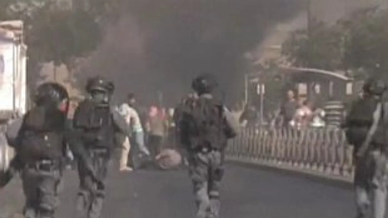 A Hamász állásaira mért Izrael légicsapást