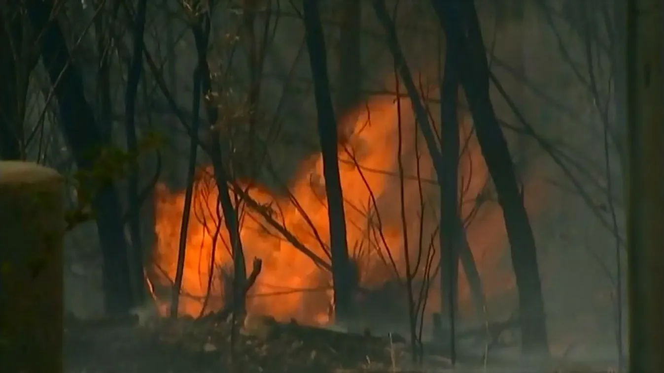 Százakat telepítették ki a lángok elől