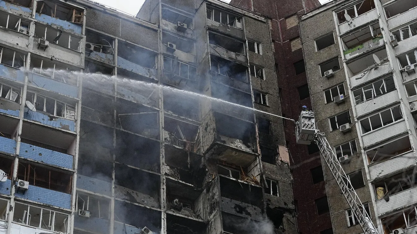 Újabb kiterjedt orosz légitámadás-sorozat érte Ukrajnát