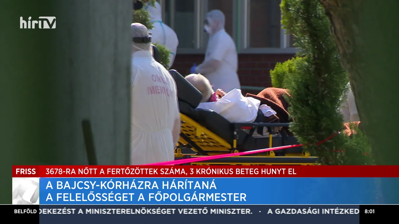 A Bajcsy-kórházra hárítaná a felelősséget a főpolgármester