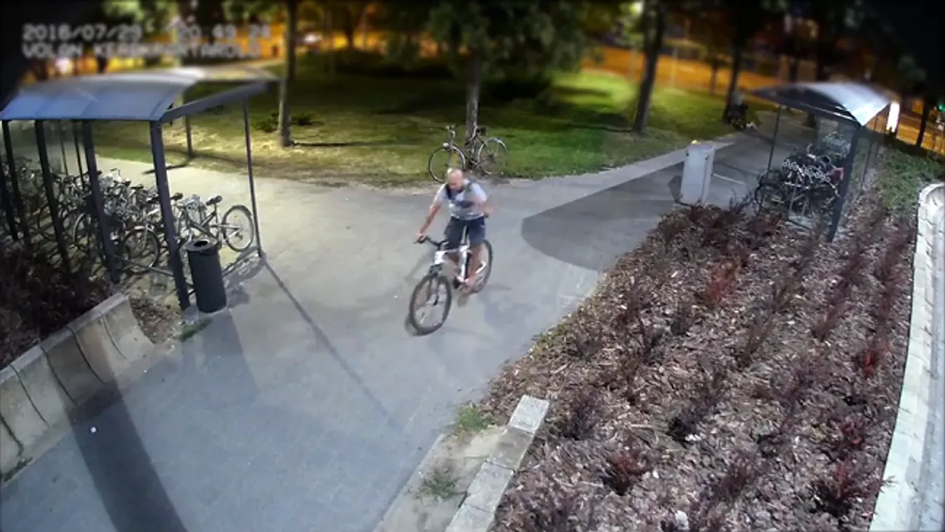 Felismeri? Térfigyelő vette a bringatolvajt