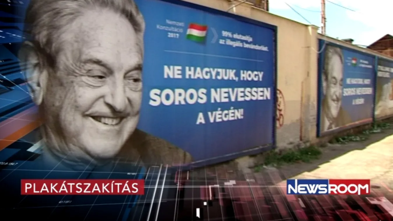 Plakátszakítás – Newsroom