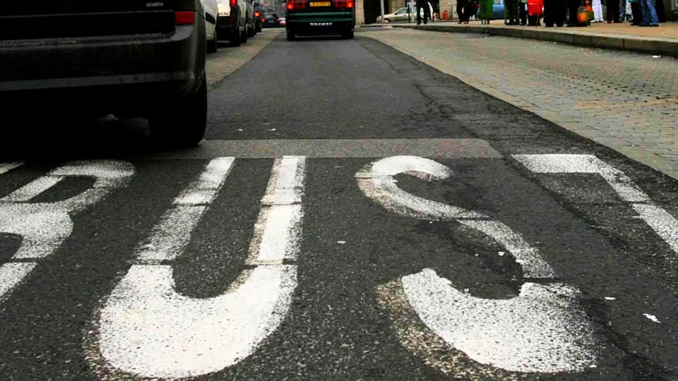 BKK: Két nap alatt hatvan büntetés a buszsáv jogosulatlan használata miatt