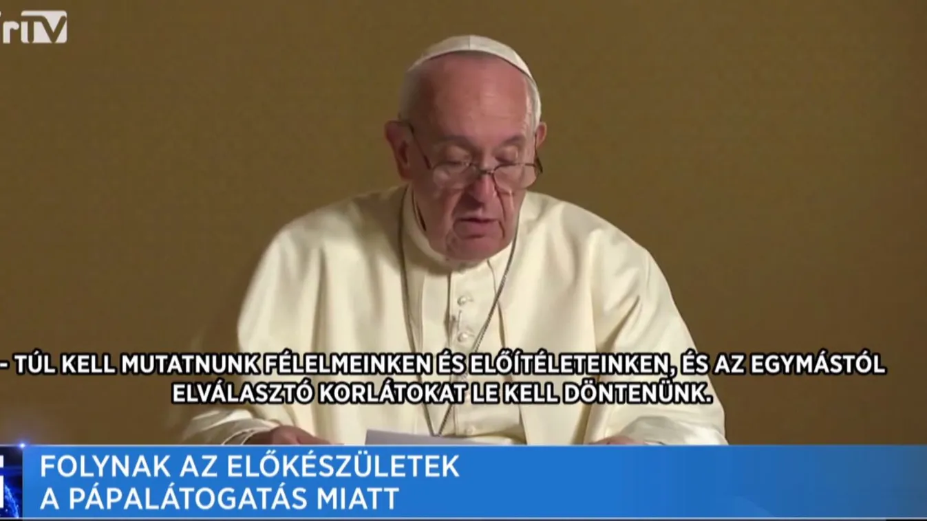 Pénteken érkezik Romániába Ferenc pápa