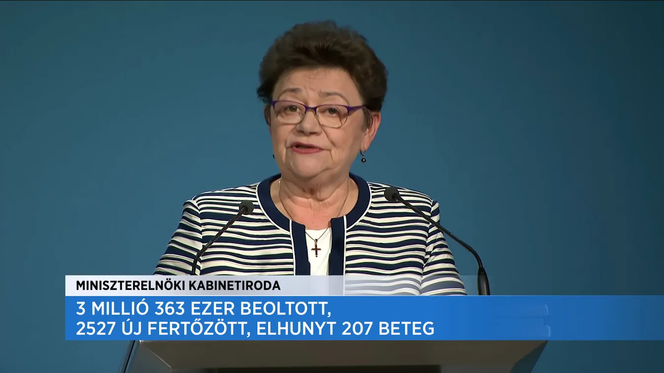 Operatív Törzs: A beoltottak számának növekedésével érzékelhetővé vált a járványügyi adatok javulása