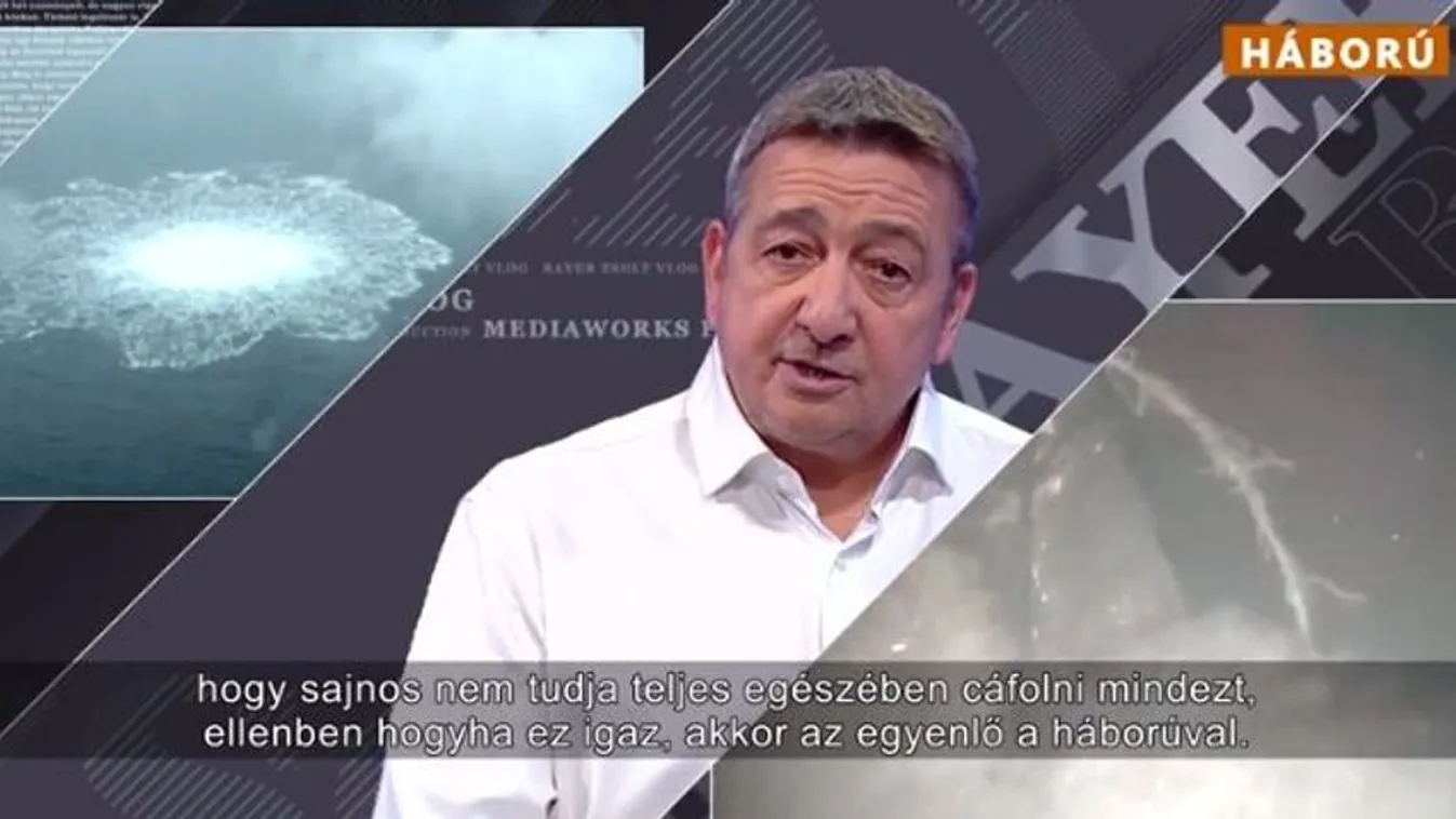 Bayer Zsolt: Az Északi Áramlat felrobbantásáról és egyéb politikai őrültségekről + videó