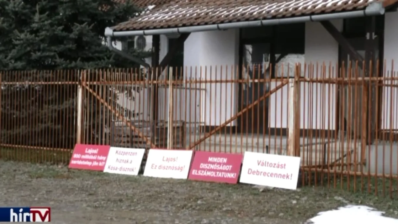 A sertéstelep előtt Kósa és a korrupció is szóba került