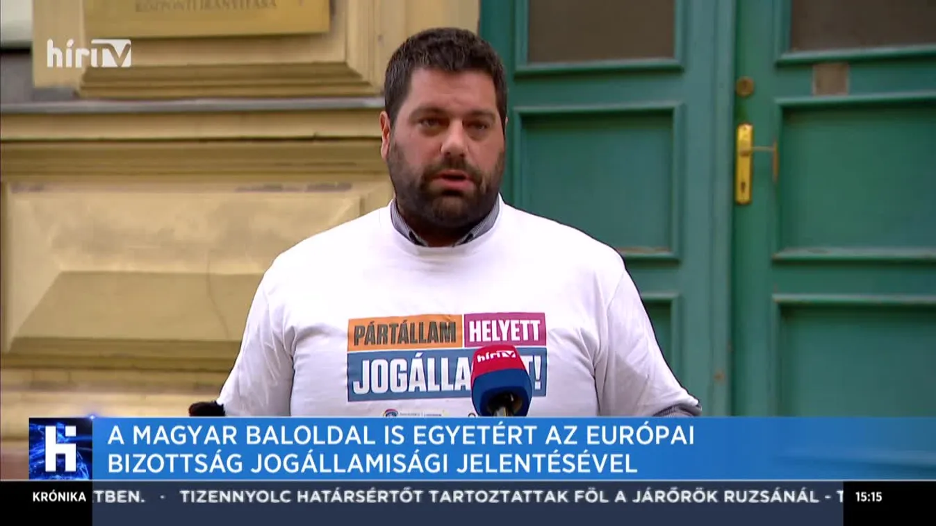 A magyar baloldal is egyetért az Európai Bizottság jogállamisági jelentésével