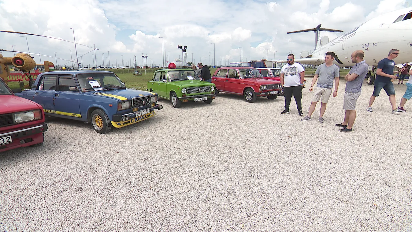Nagyszabású Zsiguli-találkozó az Aeroparkban