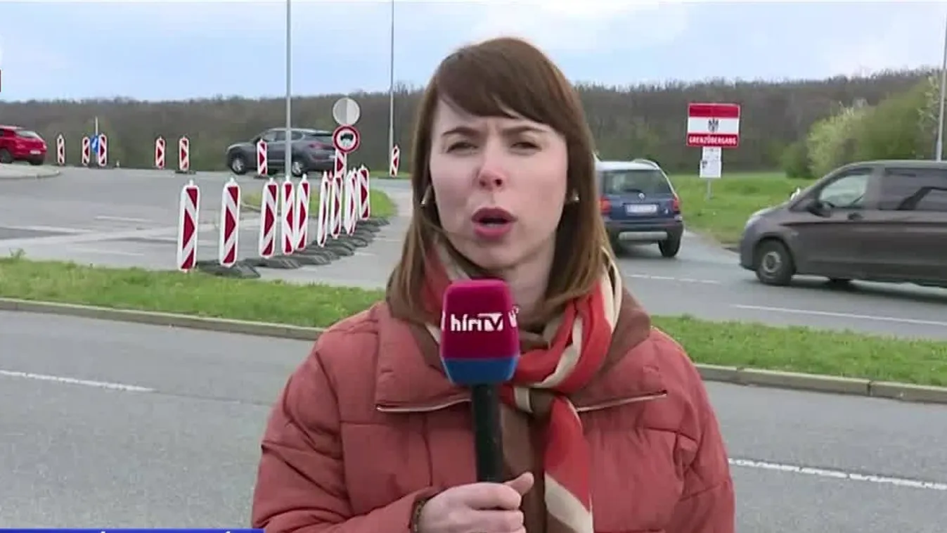 Torlódik a forgalom az osztrák-magyar határon + videó