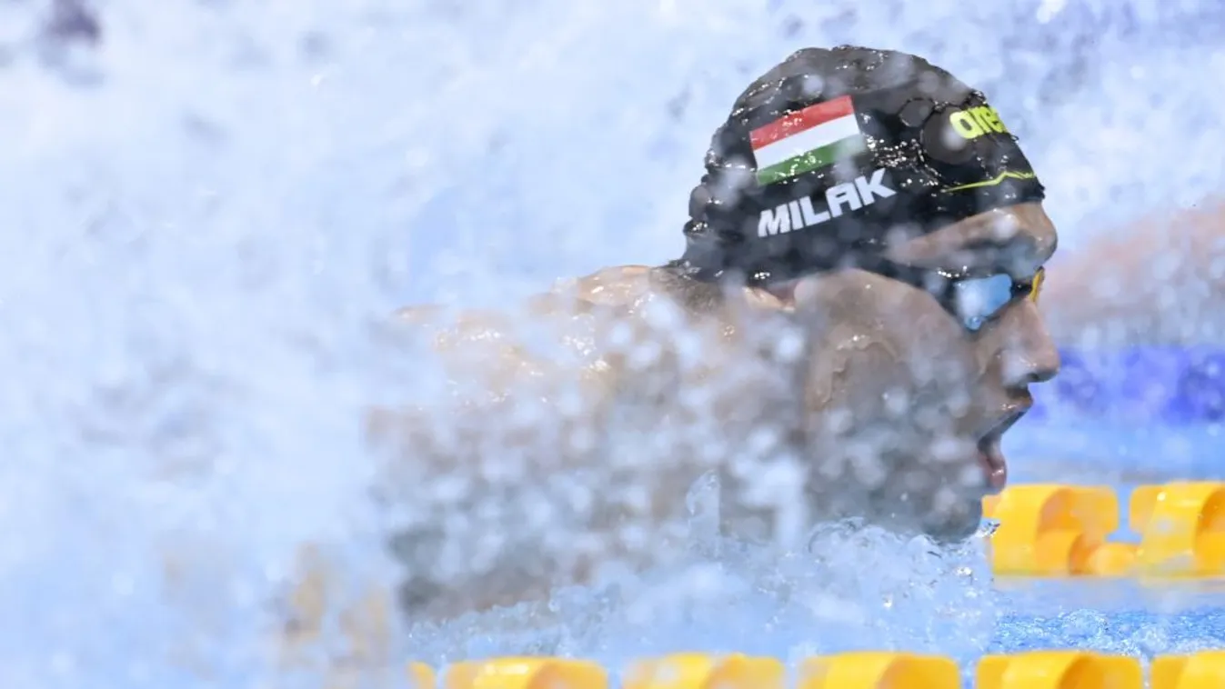 Milák 200 méter pillangón toronymagasan a legjobb idővel jutott tovább