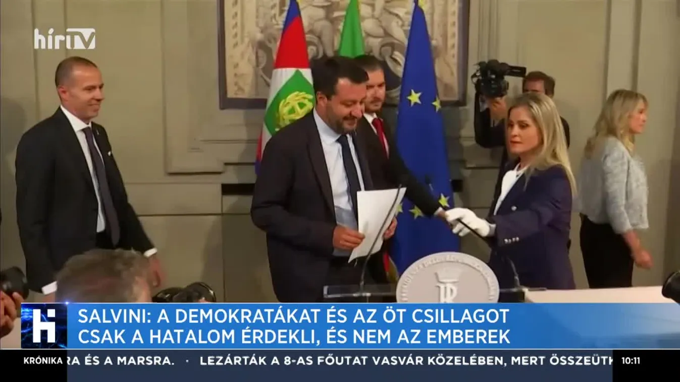 A párt helyett Conte tárgyal a Demokratákkal