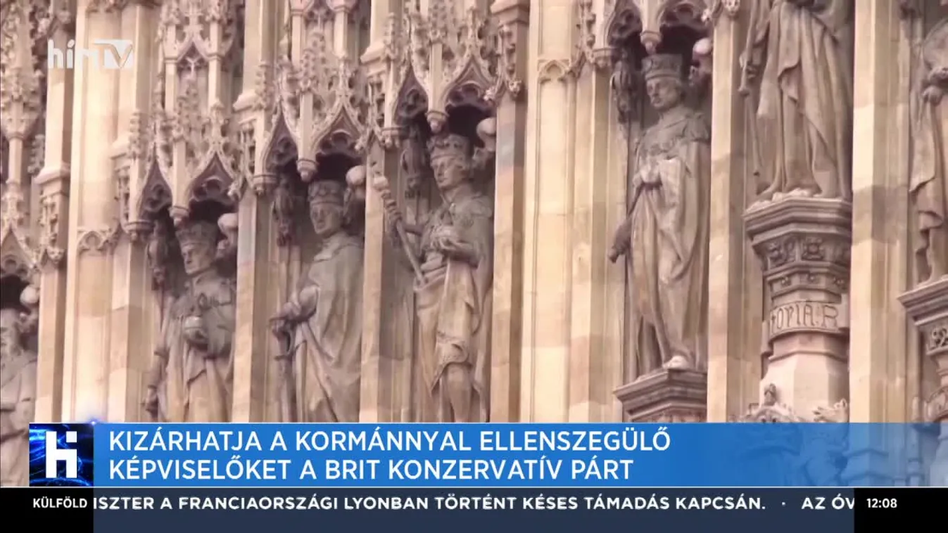 Kizárhatja a kormánnyal ellenszegülő képviselőket a brit Konzervatív Párt