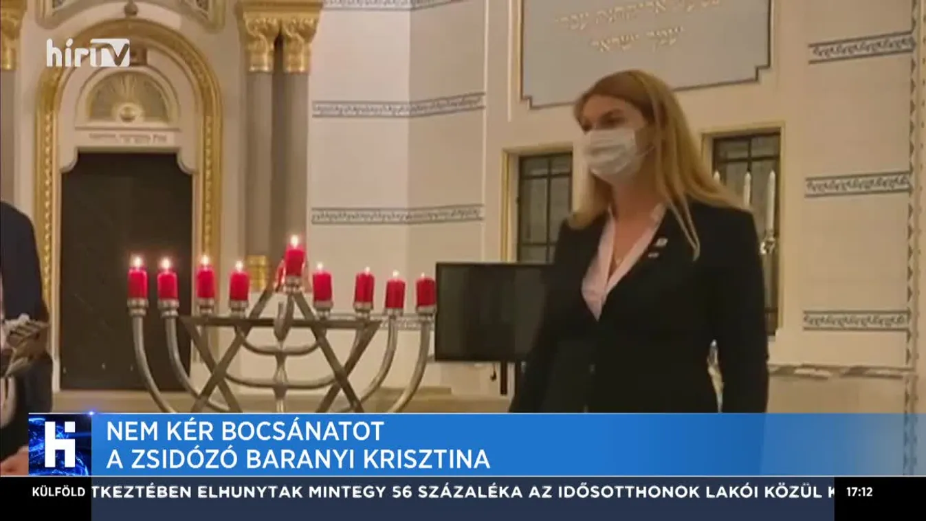 Nem kér bocsánatot a zsidózó Baranyi Krisztina
