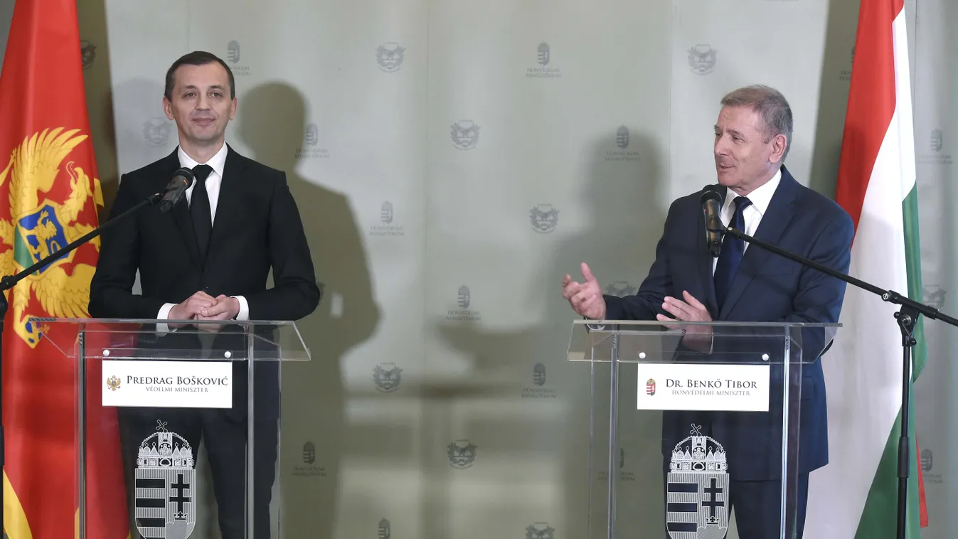 Benkő Tibor: Magyarország és Montenegró hasonlóan látja a biztonsági kérdéseket