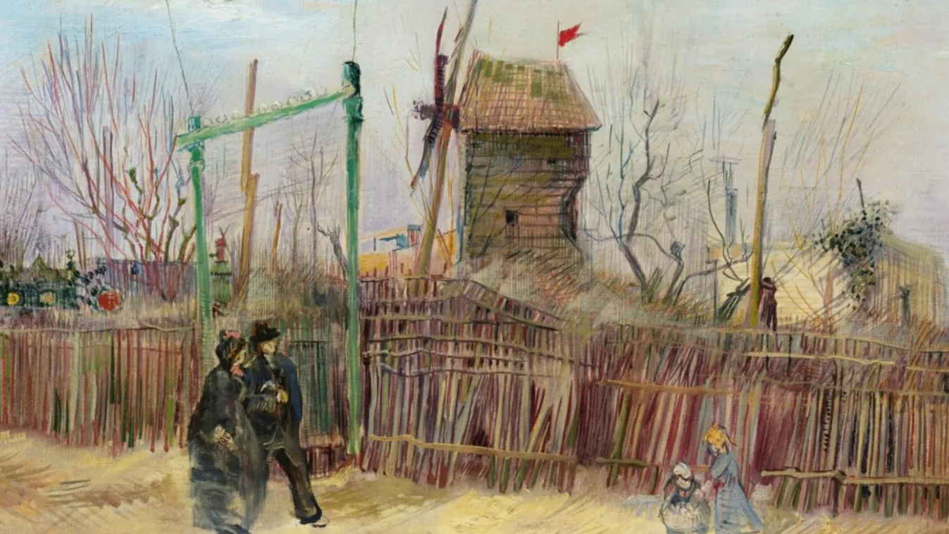 Kétszer árverezték el Vincent van Gogh egy párizsi utcaképet ábrázoló festményét