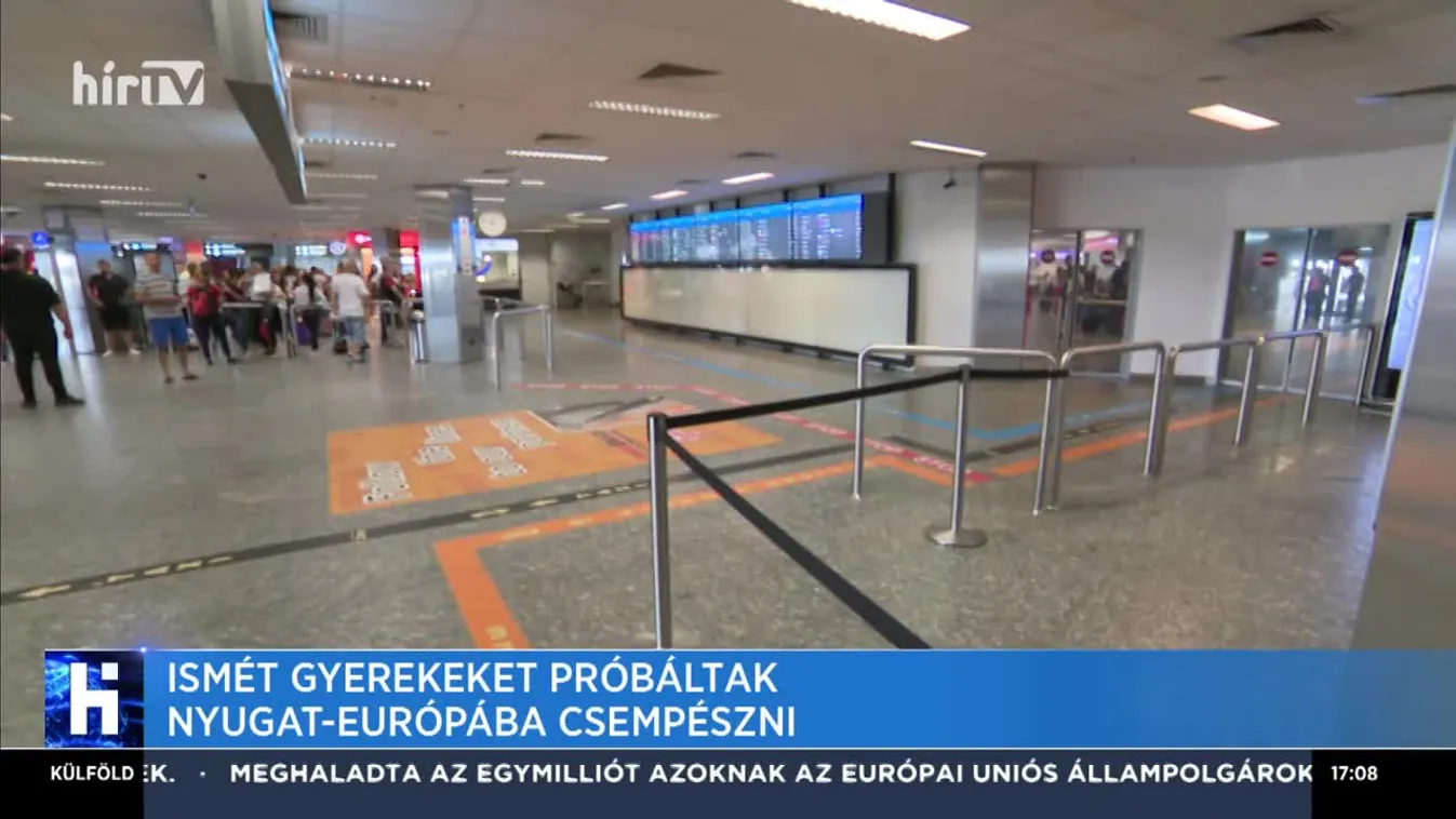Ismét gyerekeket próbáltak Nyugat-Európába csempészni