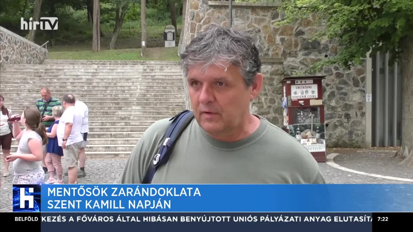 Mentősök zarándoklata Szent Kamill napján
