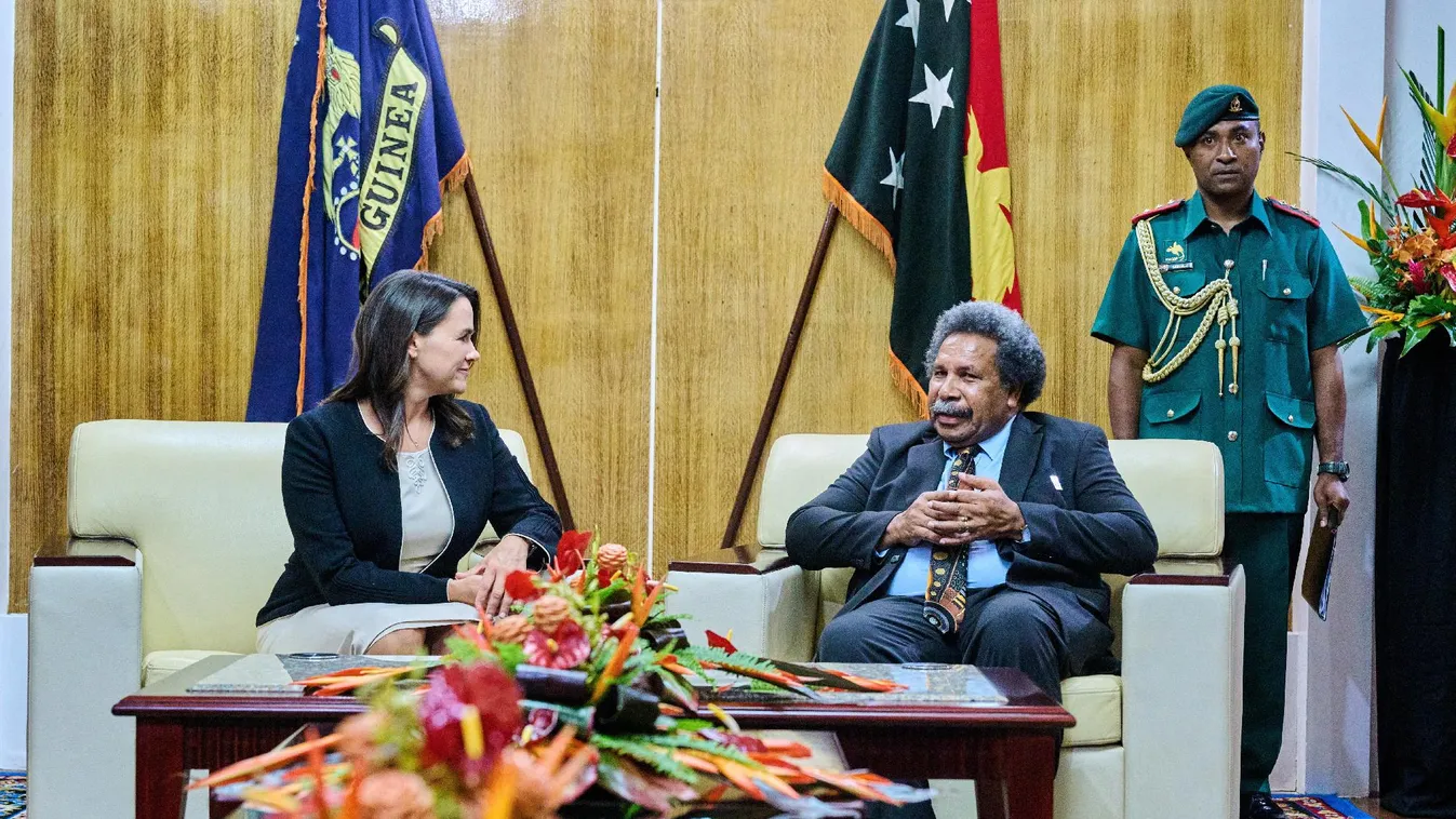 Novák Katalin Pápua Új-Guineában