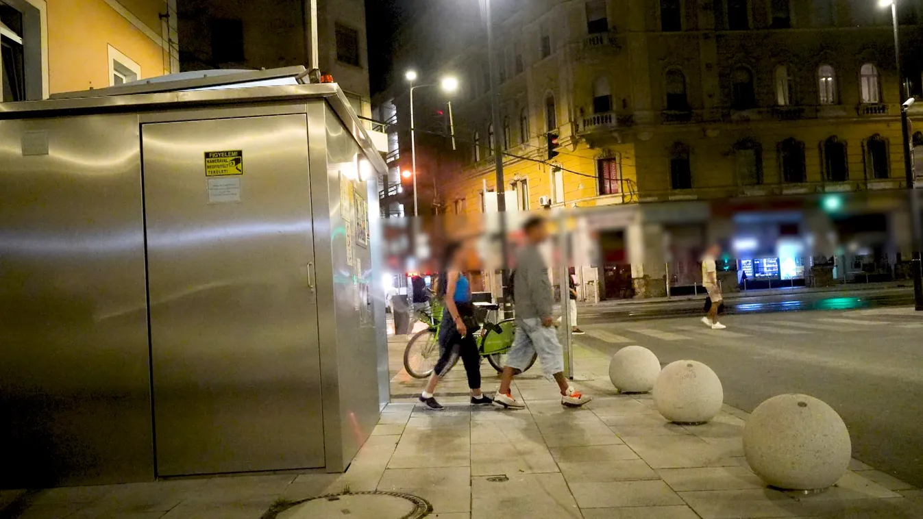 Megdöbbentő éjszakai felvételek a Blaha Lujza téren