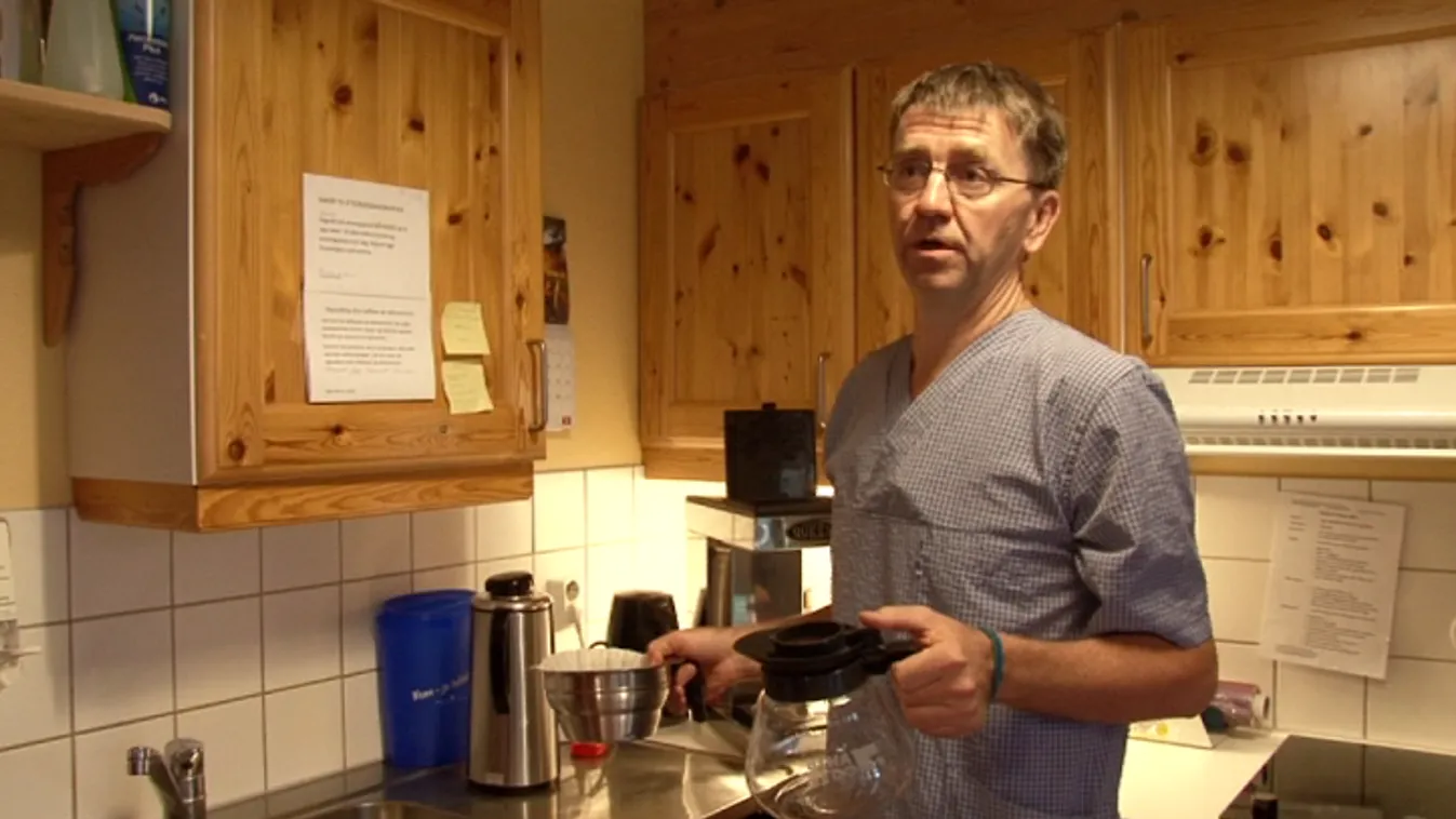 A takarító férfi – Vetítő