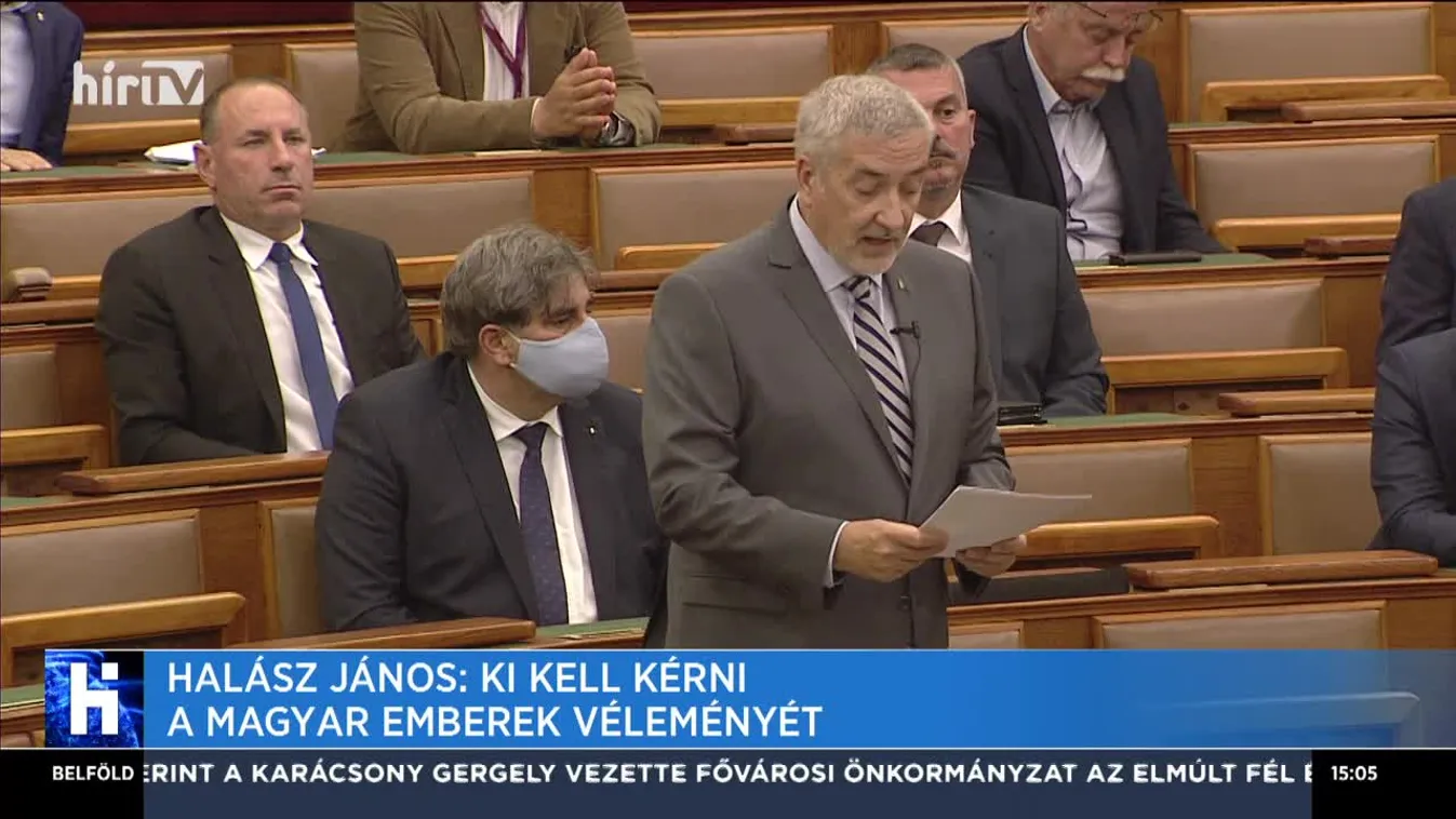 Halász János: Ki kell kérni a magyar emberek véleményét