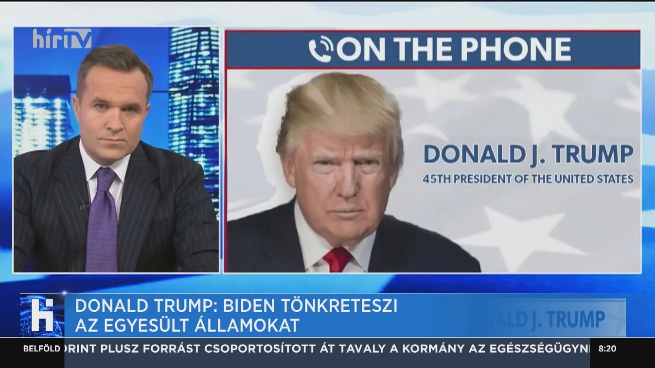 Donald Trump: Biden tönkreteszi az Egyesült Államokat