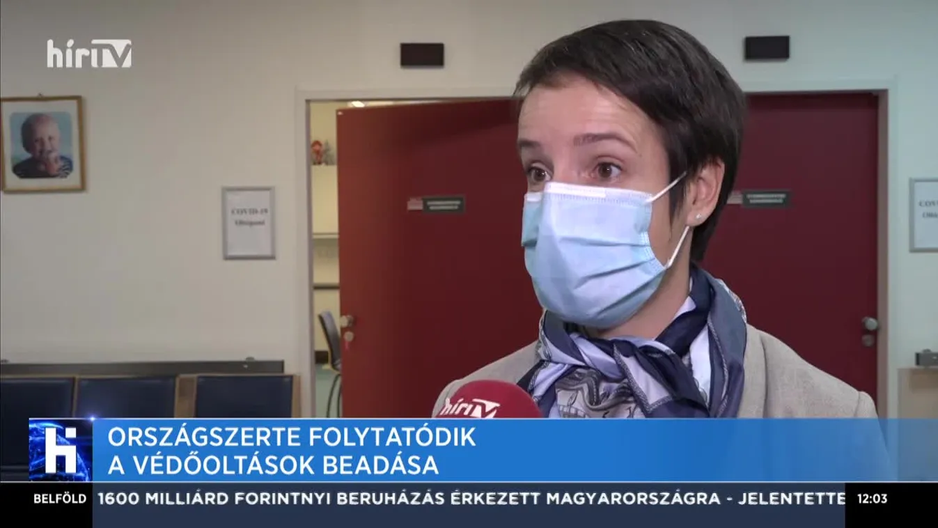 Országszerte folytatódik a védőoltások beadása