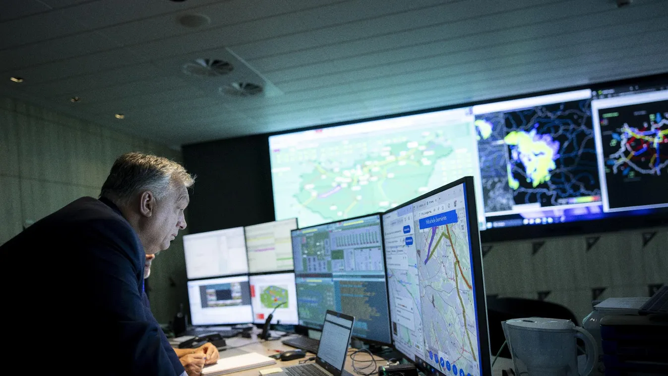 Orbán Viktor: Az áramszolgáltatást a legtöbb helyen helyreállították + videó