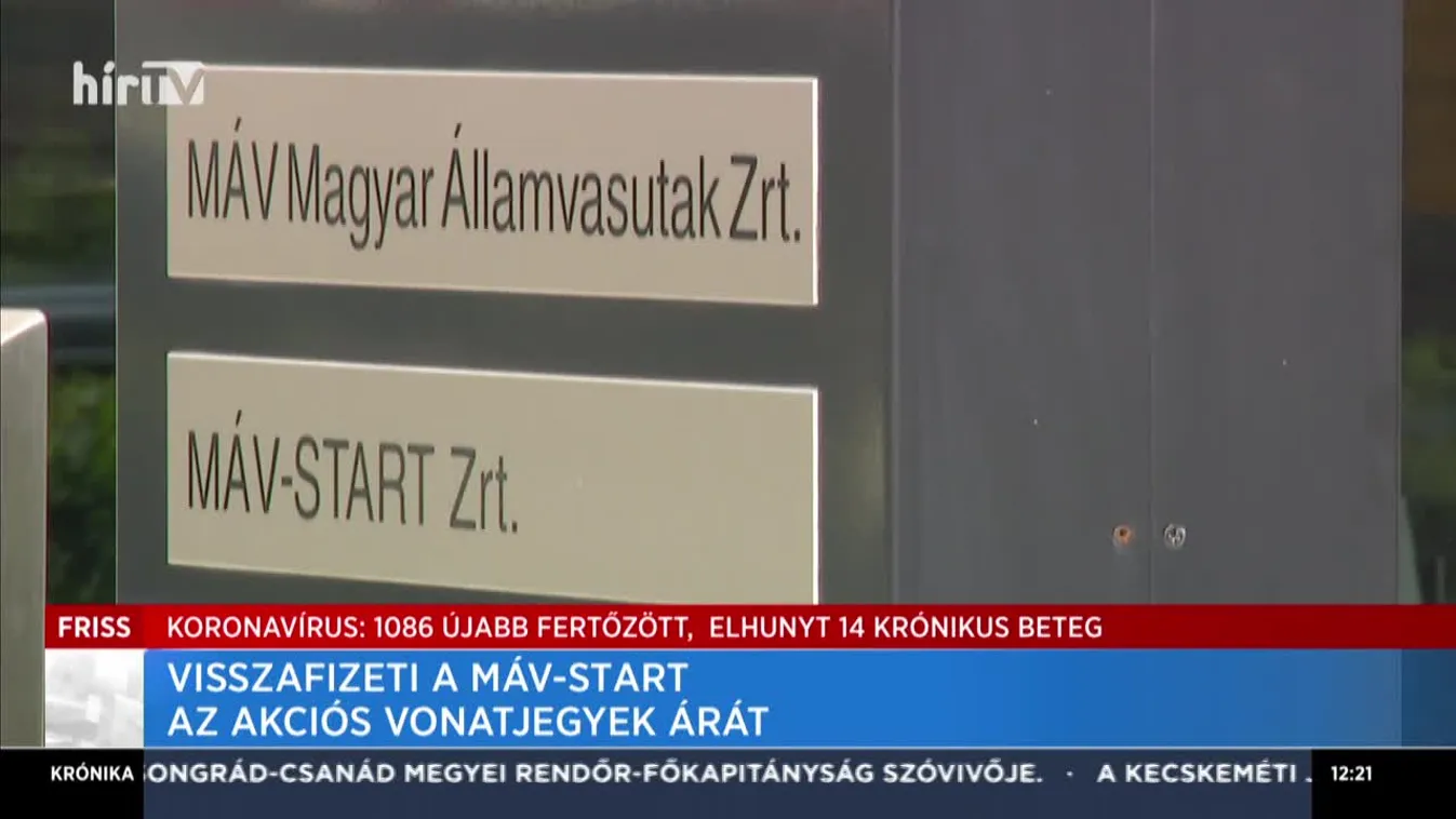 Visszafizeti a MÁV-START az akciós vonatjegyek árát