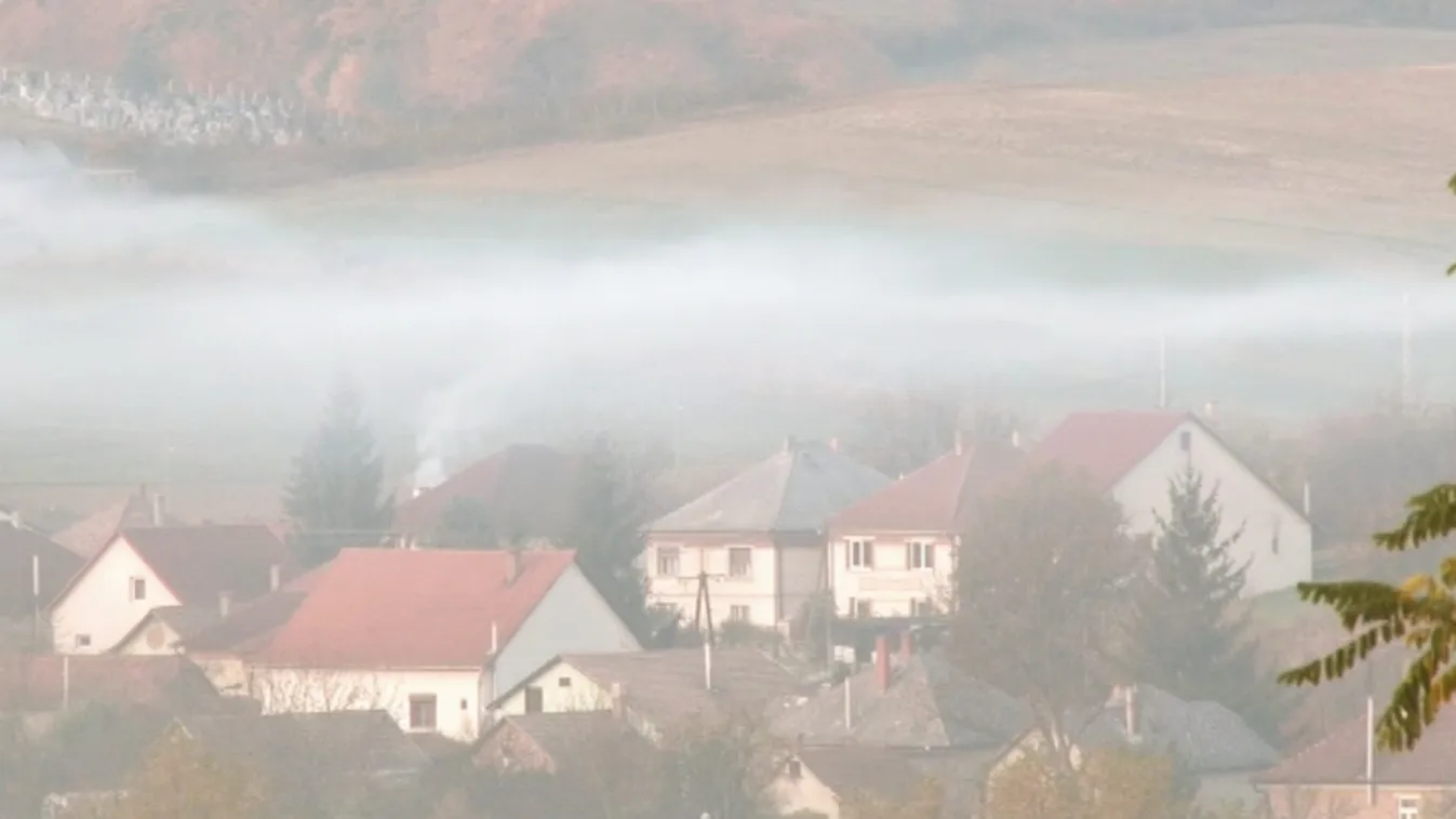 Fűtési szezon és szélcsendes időjárás: rossz páros