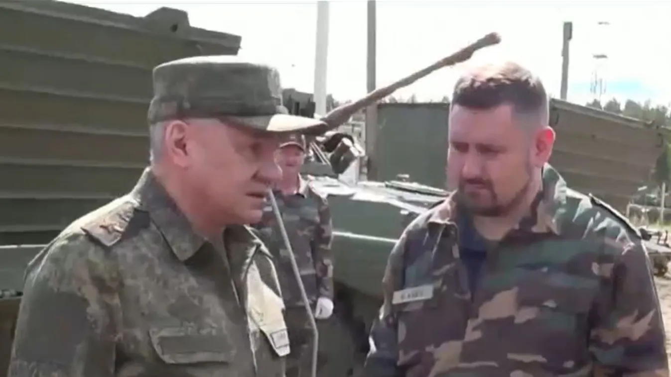 Szergej Sojgu: Visszavertük a páncélosokkal támadó ukránokat