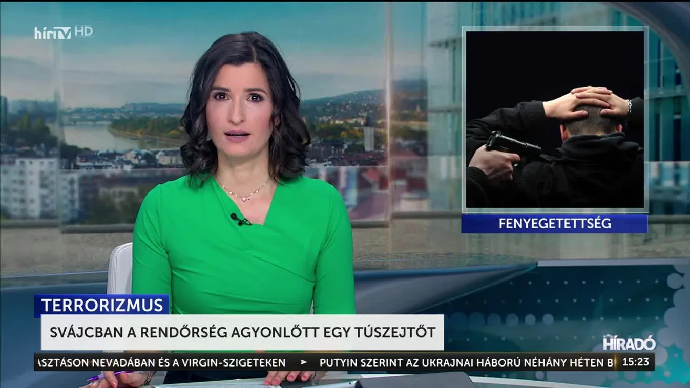 Svájcban a rendőrség agyonlőtt egy túszejtőt + videó